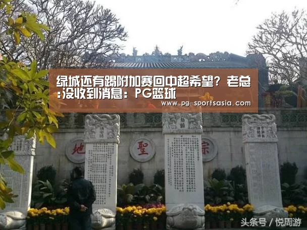 绿城还有踢附加赛回中超希望? 老总:没收到消息:PG篮球(图2) PG篮球
